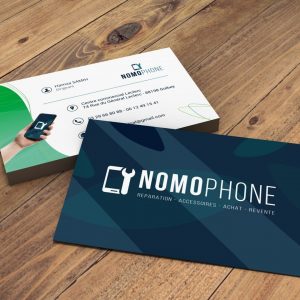 Création Carte de visite - Nomophone