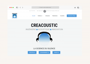 Création Site internet - Creacoustic