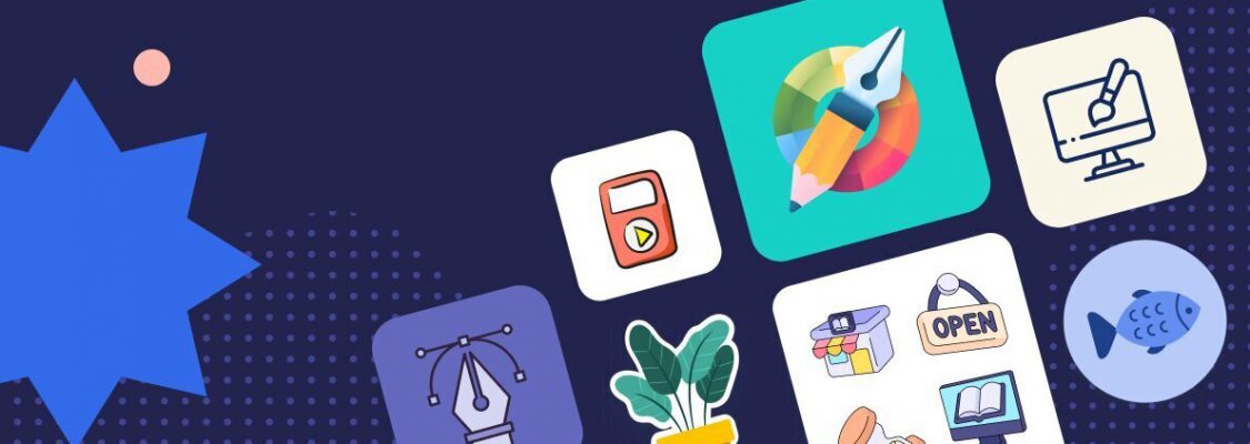 Flaticon Feather Icon Plugin icône vectorielle Figma